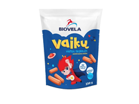 Virtos pieniškos vaikų dešrelės BIOVELA, aukščiausia rūšis, 230 g
