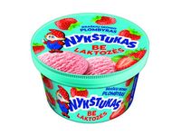 Plombyras NYKŠTUKAS, braškių skonio, be laktozės, 400 g