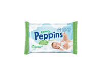Drėgnosios kūdikių servetėlės PEPPINS SENSITIVE, 80 vnt.