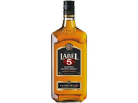 Viskis LABEL 5 Classic Black Blended Scotch Whisky 40% 0,7L                     