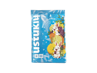 USTUKIŲ kukurūzų mini trapučiai, margi, 70 g