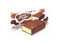 Sveriami vafliniai saldainiai LAZY COW, 1 kg