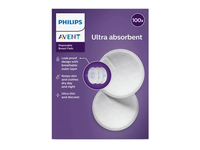 Vienk. krūtų įklotai PHILIPS AVENT, 100 vnt.