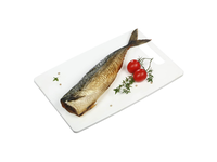 Karštai rūkytos atlantinės skumbrės be galvų, 1 kg