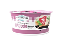 VILKYŠKIŲ varškės užtepėlė su česnakais, 18 % rieb., 150 g