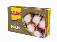 Aštuonkojis alyvuogių aliejuje, 116g