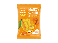 Guminukai WELL DONE, mangų skonio, 35 g