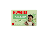 Drėgnos servetėlės Huggies Natural Care Plastic Free 144vnt.