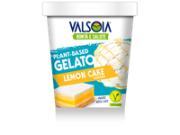 Valgomieji  ledai VALSOIA, su avižomis, citrinų pyrago skonio, 300 g