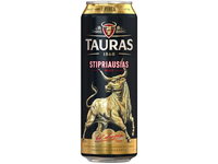 Alus TAURAS Stipriausias, 7,5 %, skard., 568 ml