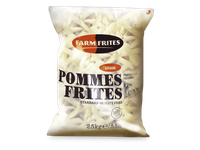 Šaldytos bulvės FARM FRITES Premium, lygios, 10 mm, 2,5 kg, New Generation