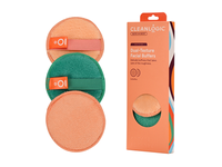 CLEANLOGIC SENSITIVE Skin Dual-Texture VEIDO šveitimo kempinėlės 3vnt.