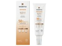 SESDERMA REPASKIN DRY TOUCH SPF 50 APSAUGINIS KREMAS NUO SAULĖS VEIDUI