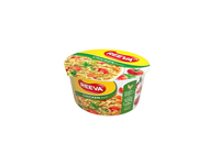Gr. paruoš. makaronai REEVA vištienos skonio, ind., 75 g