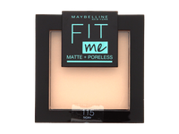 Kompaktinė pudra MAYBELLINE FIT ME, Nr. 115-IVORY, 9 g