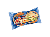 Mėsainių bandelės su sezamo sėklom, didelės, 4 vnt., 300 g