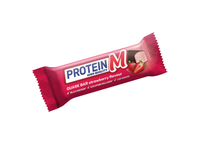 Varškės sūrelis PROTEIN M, braškių skonio su kolagenu, 40 g