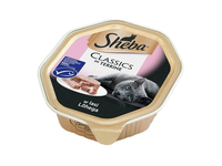 Konservuotas kačių ėdalas su lašiša SHEBA, 85 g