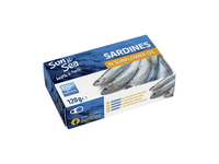 Sardinės saulėgrąžų aliejuje SUN & SEA, 120 g