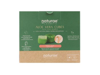 NATURAE COSMETIC ALOE VERA CUBES alavijo kubeliai veido, paakių rankų odai prižiūrėti (5 vnt.)