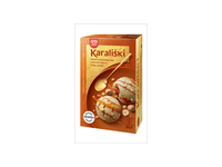 Valgomieji KARALIŠKI karameliniai ledai su lazdynų riešutais, 420 g