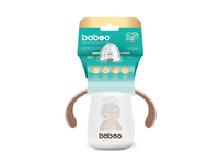 Gertuvė BABOO su silikoniniu snapeliu, 260 ml (nuo 6 mėn.), 1 vnt.