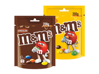 Dražė M&M’S CHOCO arba PEANUT, 200 g
