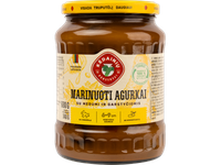 Marinuoti agurkai KĖDAINIŲ, su medumi ir garstyčiomis, 680 g / 340 g