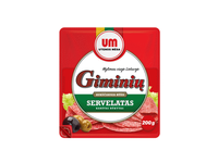 Karštai rūkytas GIMINIŲ servelatas, a. r., 200 g