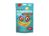 Šaltyje džiovintų bananų ir braškių mišinys SUMMMER, 25 g