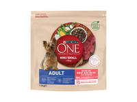 Sausas šunų ėdalas ONE MINI DOG su jautiena ir ryžiais, 1.5 kg