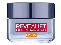 Veido kremas L’Oréal Paris Revitalift Filler, 50 ml, SPF 50