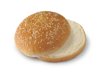 Šaldytos hamburgerių bandelės, su sezamu, 80 g (V) x 15vnt