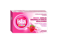 ISLA JUNIOR, braškių skonio, 20 pastilių