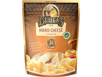 Sūris DŽIUGAS Delicate, 24 mėn., 40% RSM, trupintas, be laktozės, 100 g