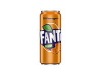Gazuotas apelsinų skonio gaivusis gėrimas FANTA, 330 ml