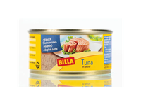 Tunas saulėgrąžų aliejuje BILLA, 185 g