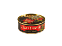Didieji šprotai aliejuje pomidorų padaže BRIVAIS VILNIS, 240 g