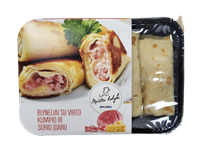 Blyneliai su kumpio ir sūrio įdaru, 400 g