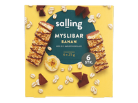 Batonėliai su bananais SALLING, 6x25 g