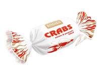 Saldainiai ROSHEN CRABS su žemės riešutų įdaru, 1 kg