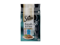 Konservuotas kačių ėdalas SHEBA (mini rinkinys su žuvimis), 300 g