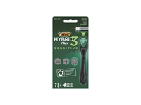 Vyriškas sisteminis skustuvas BIC FLEX3 HYBR.SENSIT., 2galv., 1 vnt.