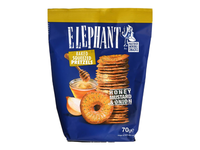 Traškūs krekeriai ELEPHANT su med. gars. 70 g