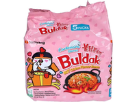 Ramenas SAMYANG, Hot Chicken Carbonara, (5 vnt. x 130 g.), 650 g
