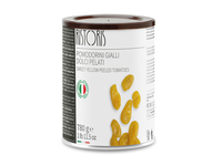 Konservuoti geltonieji pomidorai RISTORIS, lupti, saldūs, 780g
