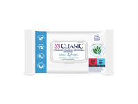 CLEANIC CLEAN & FRESH drėkinamosios servetėlės (120 vnt.)