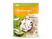 Kokosų traškučiai SEEBERGER, 110 g