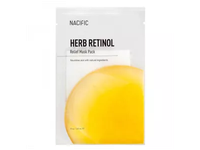 NACIFIC lakštinė veido kaukė HERB RETINOL MASK PACK, 1 vnt.