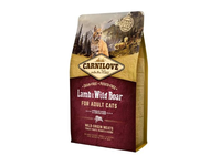 Sausas visavertis pašaras CARNILOVE Lamb & Wild Boar Adult Cat Sterilized, 0,4 kg